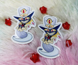 Sir Pentious Angel ver Hazbin Pegatina Vinyl Sticker