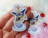 Sir Pentious Angel ver Hazbin Pegatina Vinyl Sticker