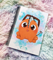 Cuaderno Pochita notebook