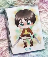 Cuaderno Eren AOT