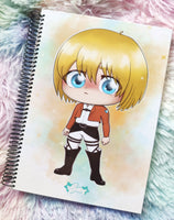 Cuaderno Armin AOT