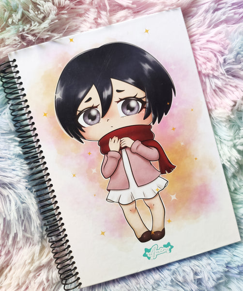 Cuaderno Mikasa AOT