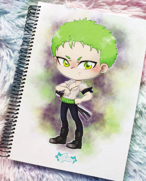 Cuaderno Zoro notebook