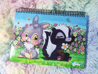 Flor y Tambor cuaderno A5 Notebook