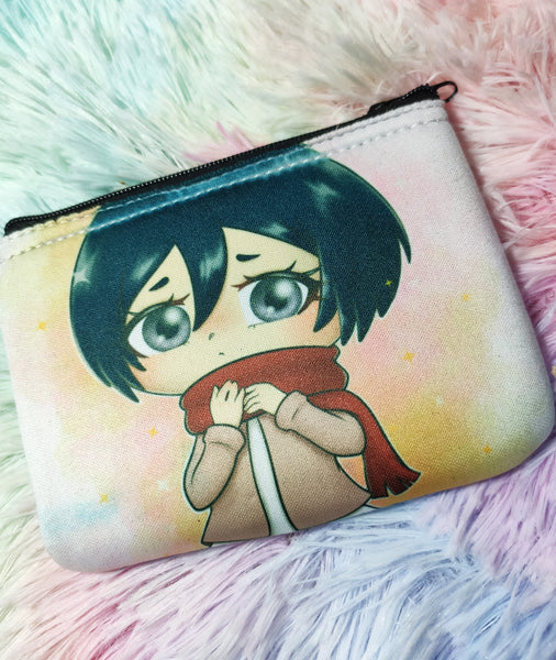 Mikasa purse monedero