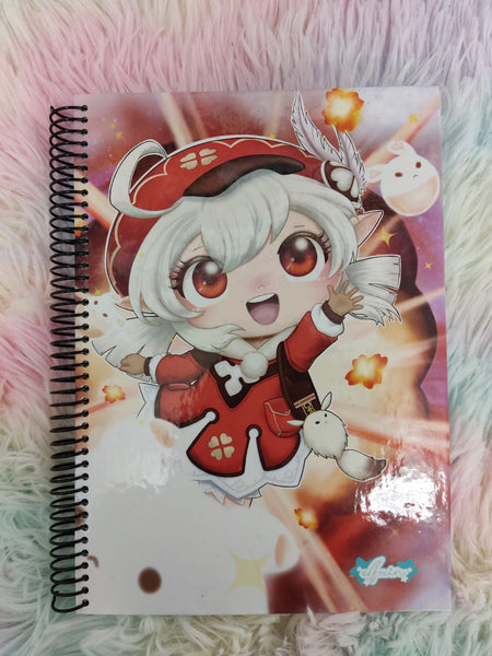 Klee Genshin Impact cuaderno A5 Notebook