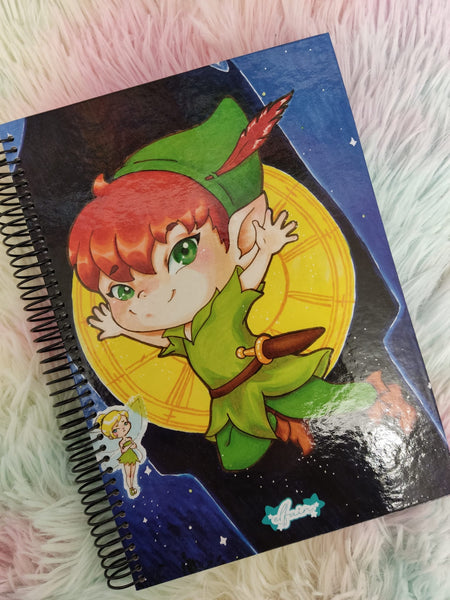 Peter Pan cuaderno A5 Notebook