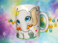 Cute Dumbo mug taza