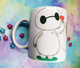 Cute Baymax mug taza