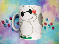 Cute Baymax mug taza