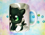 Cute Nightlight mug taza