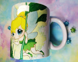 Cute Tinkerbell mug taza Campanilla