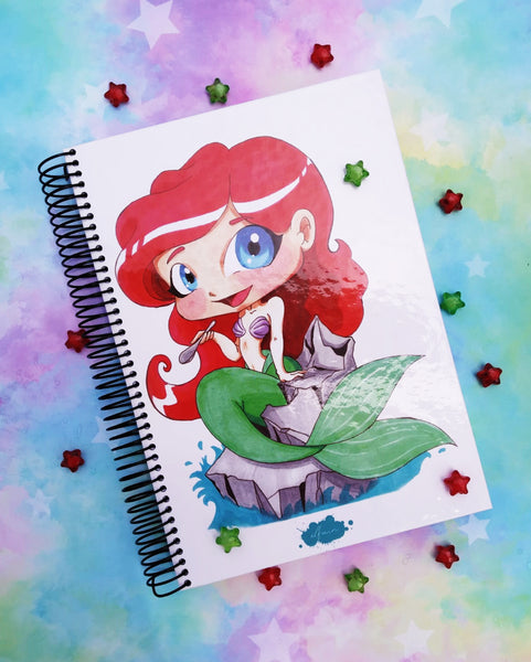 Cute Ariel cuaderno A5