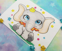 Print Dumbo lámina A4