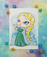 Print Elsa lámina A4