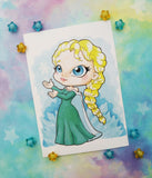 Print Elsa lámina A4