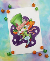 Print Sombrerero Mad Hatter lámina A4