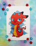 Postal Mushu postcard