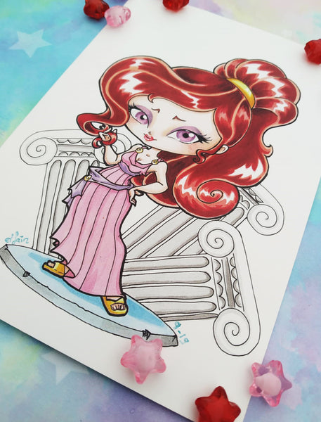 Print Megara lámina A4