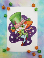 Print Sombrerero Mad Hatter lámina A4