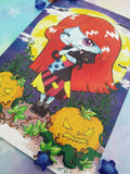 Postal Sally postcard