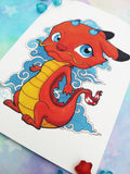 Postal Mushu postcard