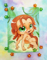 Postal Tarzan postcard