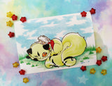 Print Inuyasha y Kirara lámina A5