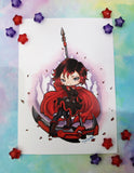 Postal Ruby postcard