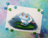 Print Froakie lámina A5