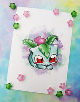 Postal Ivysaur postcard