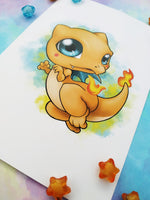 Print Charizard lámina A5