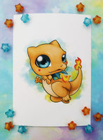 Print Charizard lámina A5