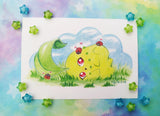 Print Chikorita lámina A5