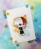 Postal Todoroki postcard