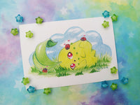 Print Chikorita lámina A5