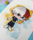 Print Todoroki lámina A4