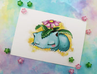 Print Venusaur lámina A5