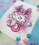 Print Sylveon lámina A4