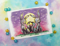 Print Umbreon Moon lámina A5