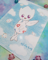 Postal Togetic postcard