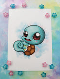 Postal Squirtle postcard