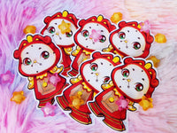 Pegatina Sticker Cogsworth Din Don