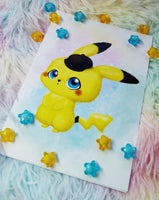 Baby Detective Pikachu A5 print impresión