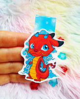 Cute Mushu magnetic bookmark marcapáginas magnético