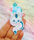 Cute Haku Magnetic Bookmark Marcapáginas magnético