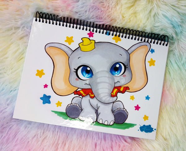 Cute Dumbo notebook cuaderno A5