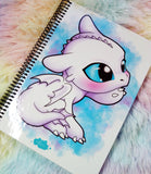 Cute Lightfury notebook cuaderno A5