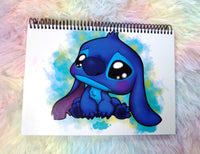 Cute Stitch notebook cuaderno A5