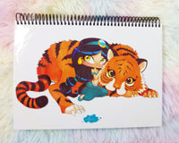 Cute Jasmine notebook cuaderno A5